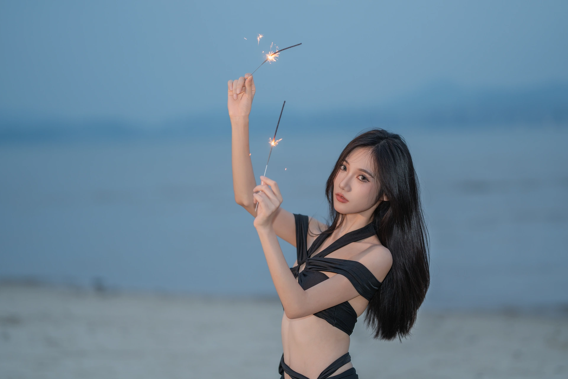 [YITUYU艺图语]2025.01.06 夜幕下的海边少女 o1ne万 1